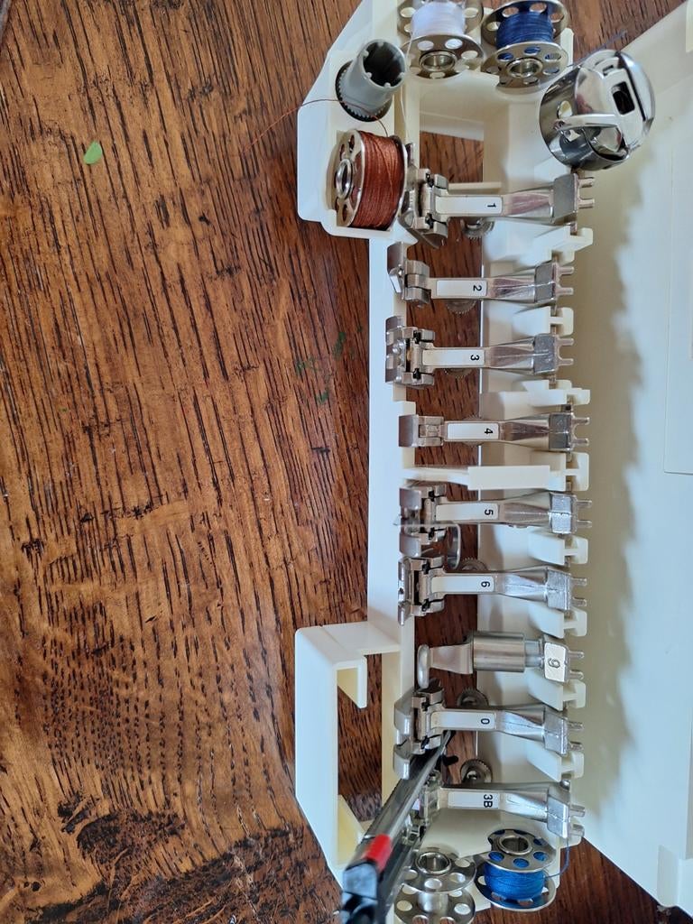 GERESERVEERD Bernina naaimachine accessoires en onderdelen, Ophalen of Verzenden, Gebruikt, Toebehoren, Bernina