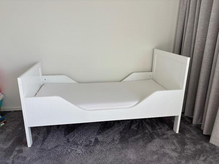 Mooi Bopita peuterbed (Romy junior), Kinderen en Baby's, Kinderkamer | Bedden, Gebruikt, 140 tot 160 cm, 70 tot 85 cm, Lattenbodem