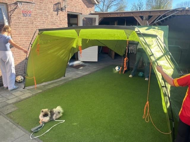 voor op de camping colemans, Ophalen, Zo goed als nieuw