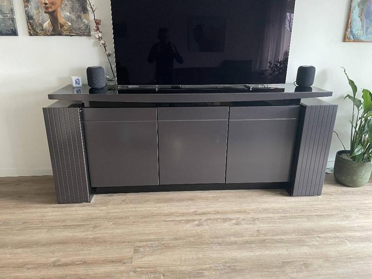 design dressoir, Huis en Inrichting, Kasten | Dressoirs, Gebruikt, 200 cm of meer, 25 tot 50 cm, Met lade(s), Met deur(en), Met plank(en)