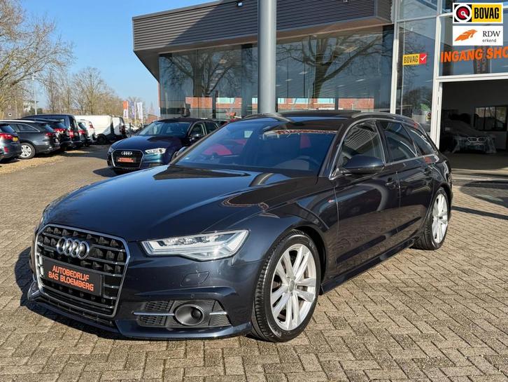 Audi A6 Avant 2.0 TFSI quattro S line Edition Automaat, Trek, Auto's, Audi, Bedrijf, Te koop, A6, 4x4, ABS, Achteruitrijcamera