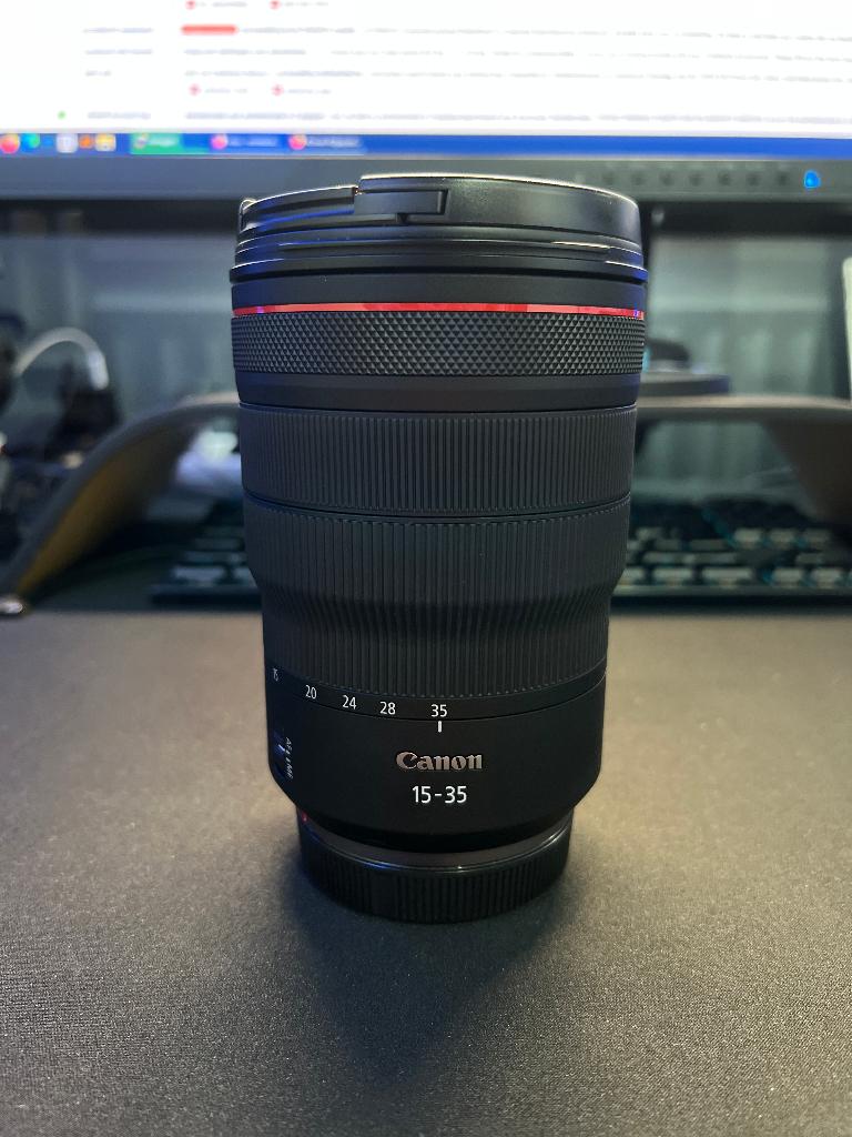 Canon RF 15 35mm F2.8L IS USM, Ophalen, Zo goed als nieuw, Groothoeklens, Zoom