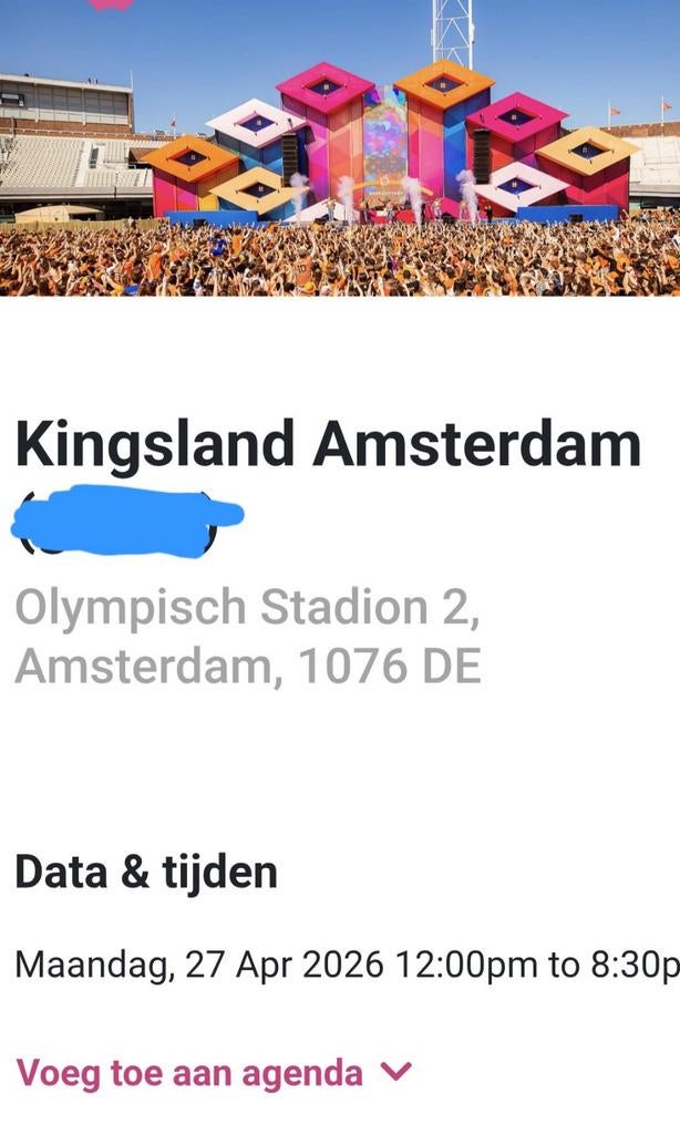 Kaatjes kingsland, Tickets en Kaartjes, Twee personen