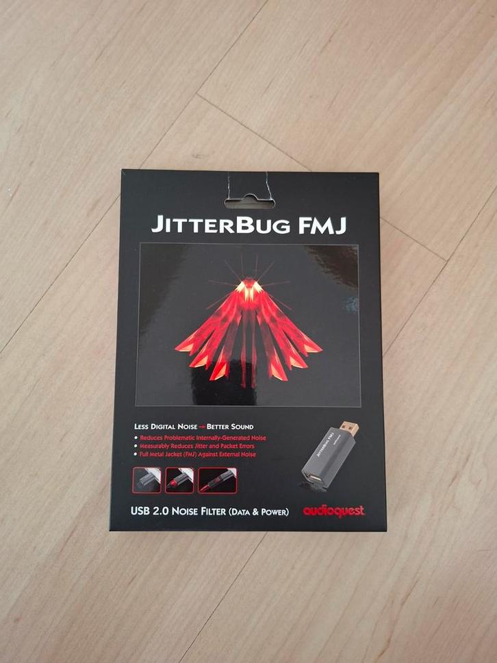 Audioquest Jitterbug FMJ USB 2.0 Noise Filter, Audio, Tv en Foto, Audiokabels en Televisiekabels, Overige kabels, Minder dan 2 meter