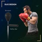 Reflex Boksbal / Boxing Bar | In hoogte verstelbaar, Ophalen, Zo goed als nieuw, Boksbal