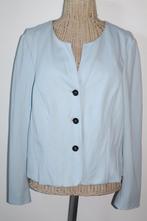 Marccain lichtblauw jasje maat N 6 = 44 / XXL, Blauw, NL, Marccain.nl, Marccain
