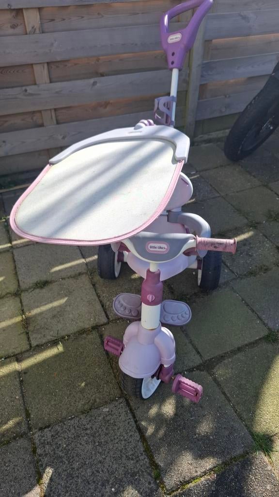 Little Tikes 4-in-1 Loopfiets/Tricycle - Paars, Ophalen of Verzenden, Gebruikt, Loopfiets