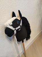 Zwart Hobby Horse met Wit Halster en Teugels, Ophalen of Verzenden, Nieuw, Jongen of Meisje