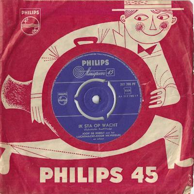 JOOP de KNEGT & LUCHTMACHKOOR HILVERSUM 1957, Cd's en Dvd's, Vinyl Singles, Gebruikt, Single, Pop, 7 inch, Ophalen of Verzenden