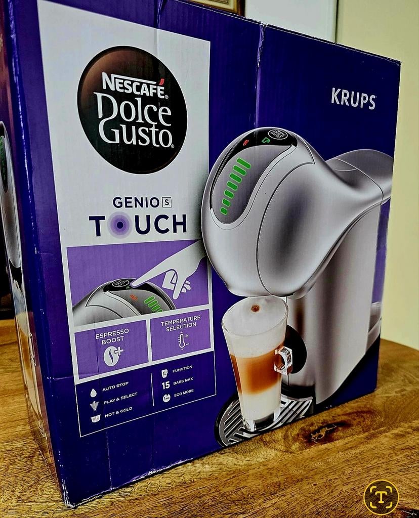 Krups Dolce Gusto Genio S Touch KP440E, Ophalen of Verzenden, Zo goed als nieuw, Koffiemachine