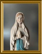 Antiek biscuit porseleinen maria beeld, Lourdes, Ophalen of Verzenden