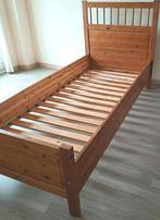 Houten bed Ikea, Huis en Inrichting, Slaapkamer | Bedden, Ophalen, Gebruikt, 90 cm, Eenpersoons