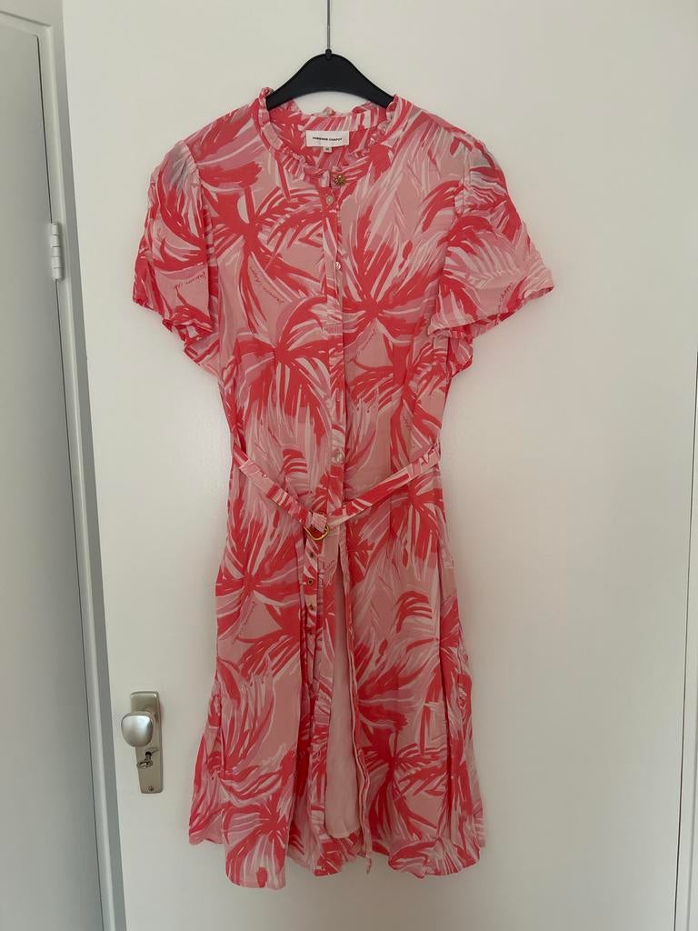 Fabienne Chapot jurk roze/wit, maat 38, Kleding | Dames, Jurken, Maat 38/40 (M), Ophalen of Verzenden, Zo goed als nieuw, Roze