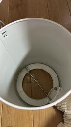 Brabantia pedaalemmer - Wit - 10 liter, Gebruikt, Met pedaal, 50 tot 75 cm, Ophalen of Verzenden