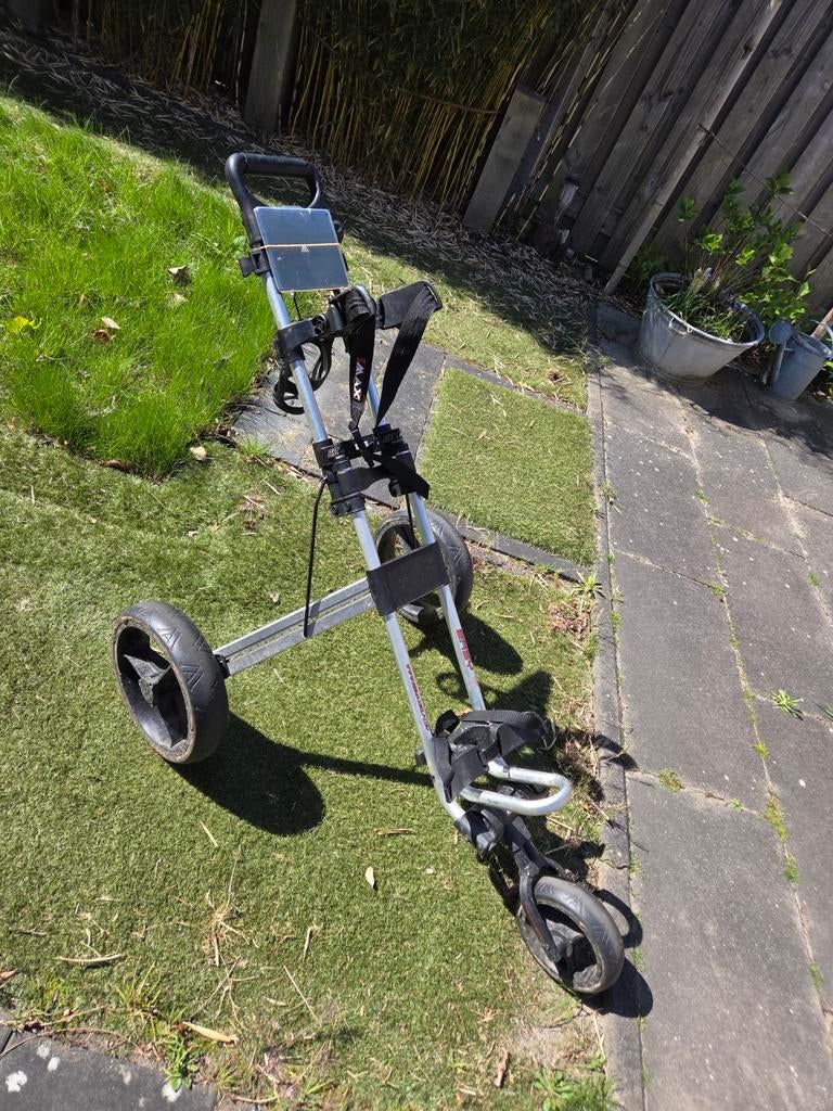 Big Max Golf Trolley - Handige en Robuuste Golftrolley, Ophalen of Verzenden, Gebruikt, Golfkar, Overige merken