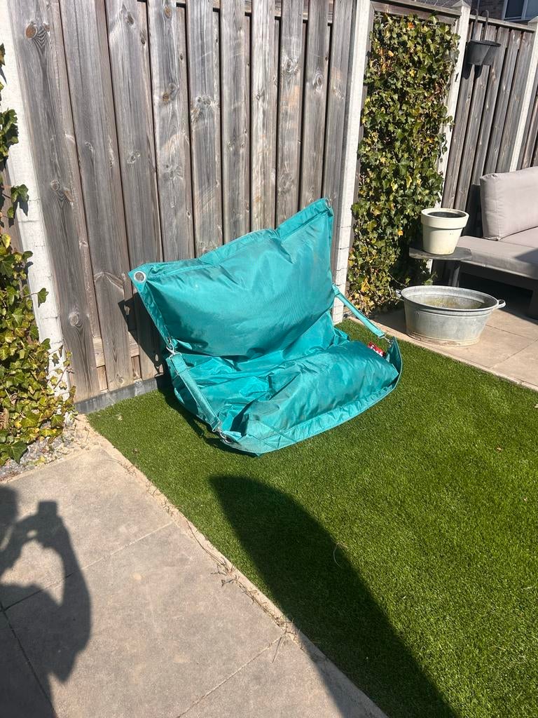 Fatboy Buggle-up outdoor Groen, Huis en Inrichting, Zitzakken, Ophalen, Gebruikt, Groen, Zitzak