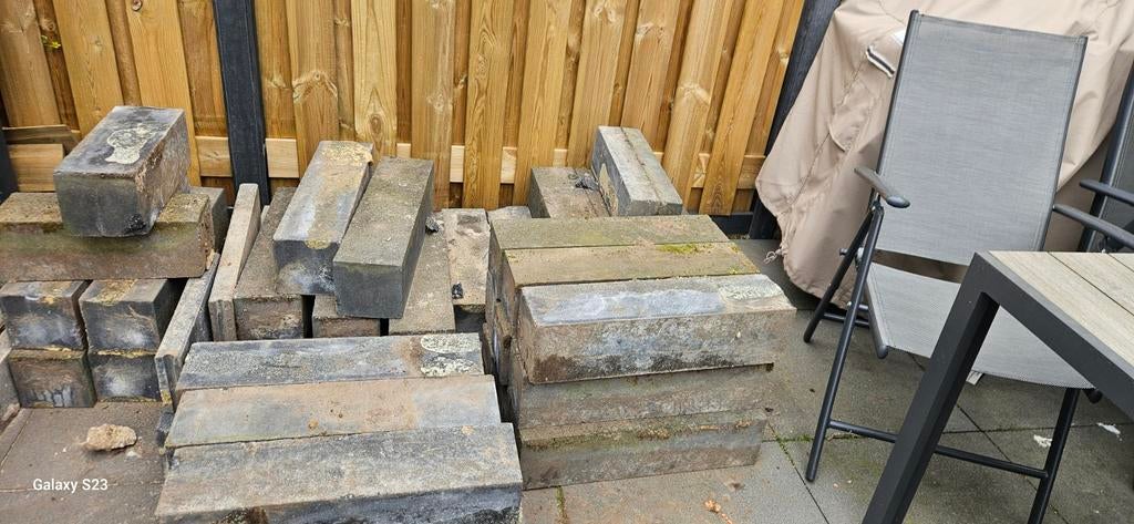 Stapelblokken voor in de tuin, Tuin en Terras, Ophalen, Gebruikt, Overige typen, Minder dan 5 m²