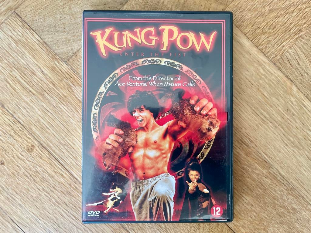 Kung Pow (2002) op DVD (krasvrij, met NL), 1980 tot heden, Ophalen of Verzenden, Zo goed als nieuw, Komedie