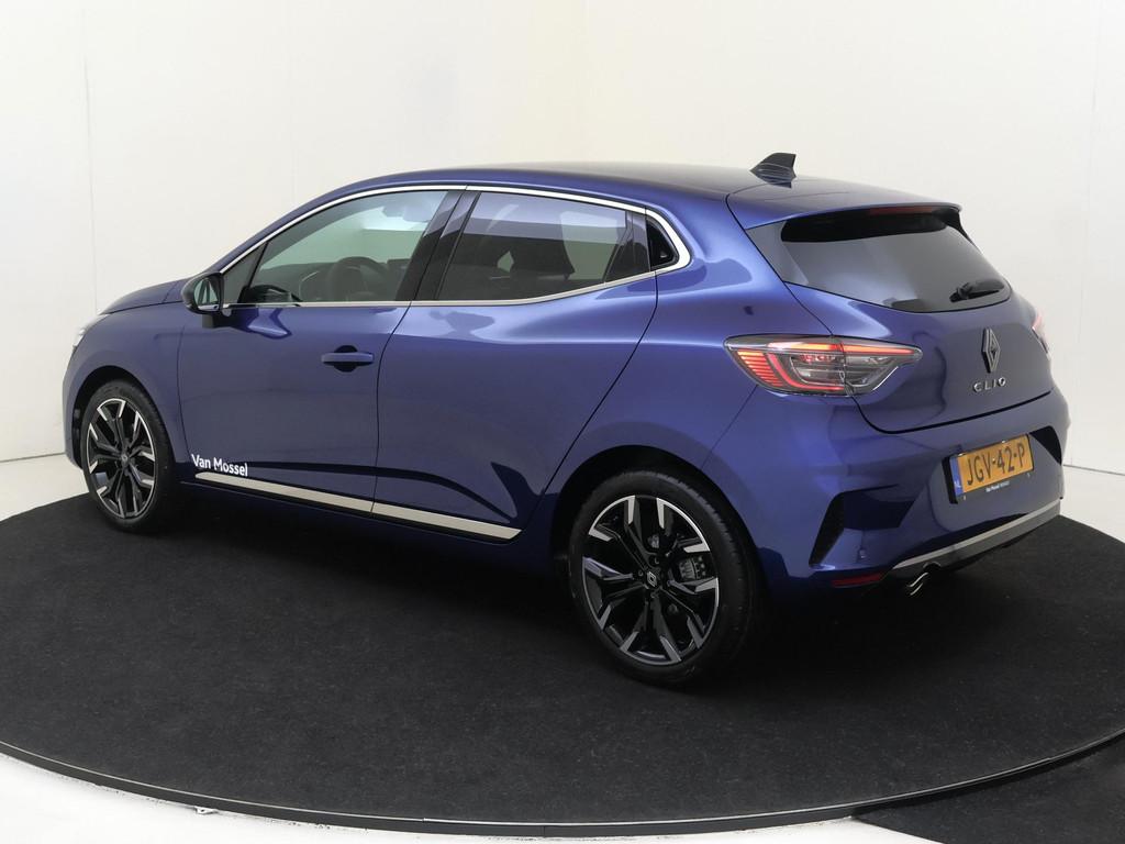 Renault Clio 1.0 TCe 90 GPF techno | Camera | Navigatie, Auto's, Renault, Stof, Euro 6, Blauw, Origineel Nederlands