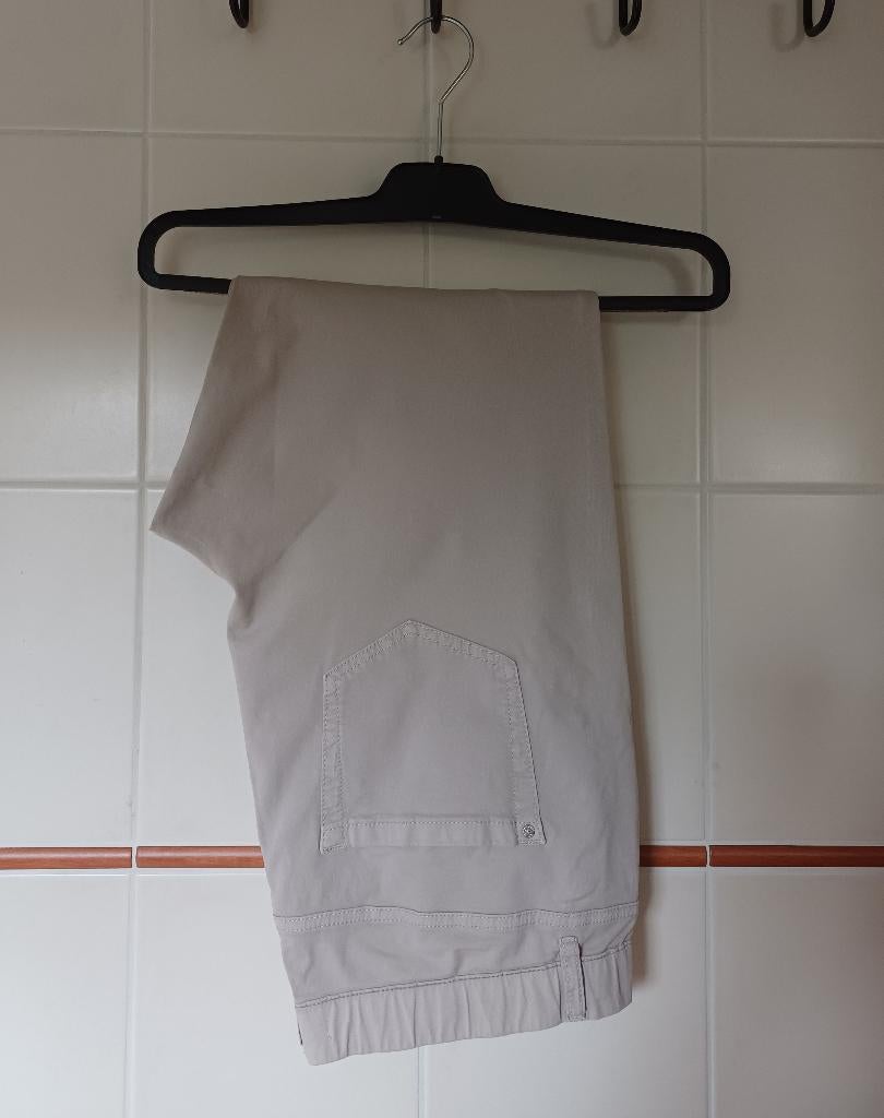 STARK zandkleurige damesbroek, model Janna 72, maat 46, Beige, Stark, Maat 46/48 (XL) of groter, Ophalen of Verzenden