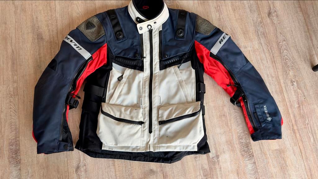 Rev'it Defender 3 Gore-Tex motorjack maat L, Motoren, Kleding | Motorkleding, Ophalen of Verzenden, Tweedehands, Heren, Jas | textiel