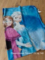 Fleece plaid Frozen, Gebruikt, Meisje, Ophalen of Verzenden, Deken of Dekbed