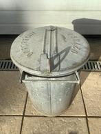 Zinken prullenbak Dordrecht, Ophalen, Gebruikt