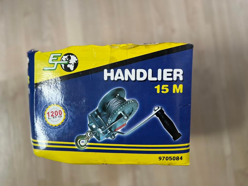 Handlier met 15 meter kabel, Ophalen of Verzenden, Nieuw