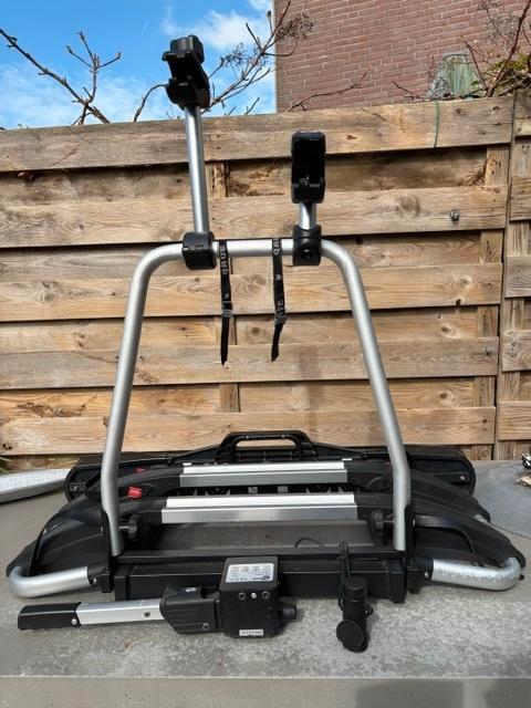 Fietsendrager, Auto diversen, Fietsendragers, Gebruikt, Trekhaakdrager, 2 fietsen, Elektrische fiets, Ophalen of Verzenden