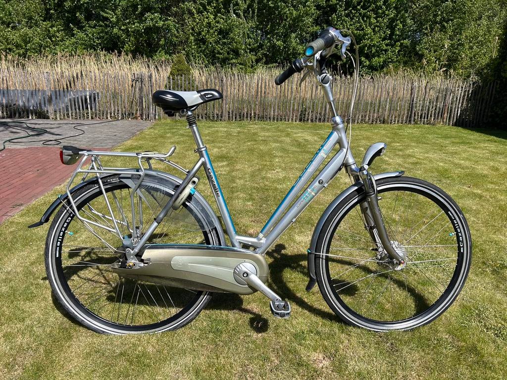 Gazelle Damesfiets, Ophalen, Versnellingen, Gazelle, Trommelrem