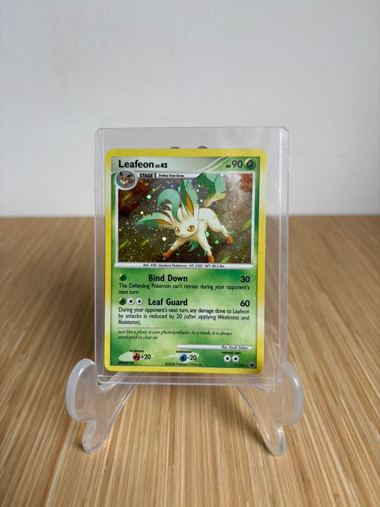 Leafeon Lv.42 Pokémon kaart, Ophalen of Verzenden, Zo goed als nieuw
