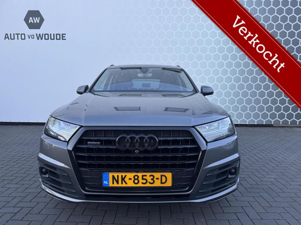 Audi Q7 3.0 TFSI quattro S-line 7 zitter Panoramadak Carplay, Auto's, Audi, Automaat, 2005 kg, Gebruikt, Euro 6