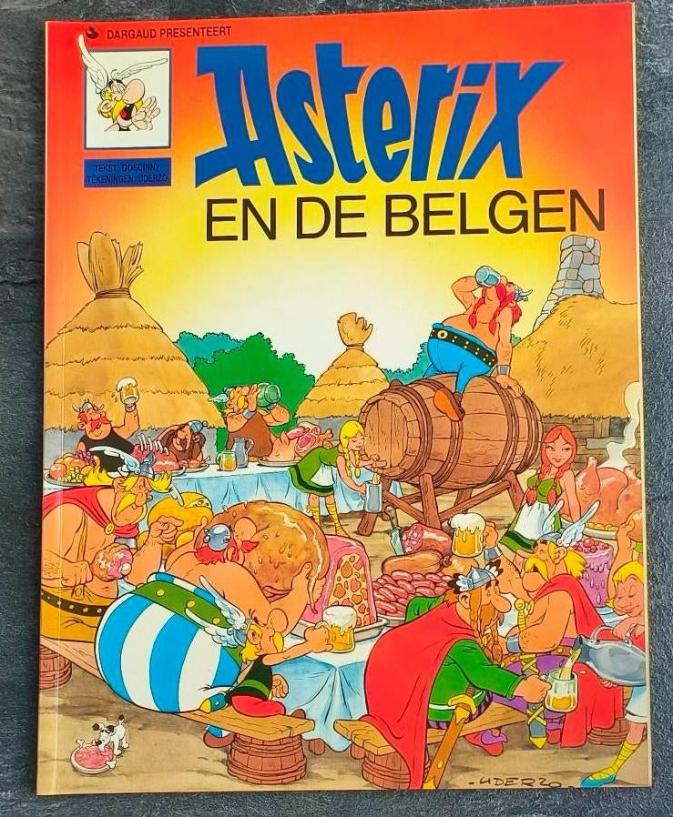 Asterix en de Belgen, Boeken, Dargaud, Eén stripboek, Ophalen of Verzenden, Zo goed als nieuw