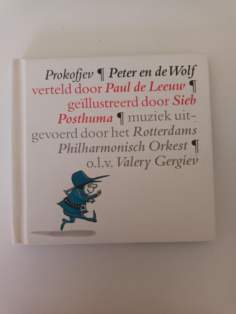 Prokofjev - Peter en de Wolf verteld door Paul de Leeuw, Ophalen of Verzenden, Zo goed als nieuw, Verhaal of Sprookje, 6 tot 9 jaar