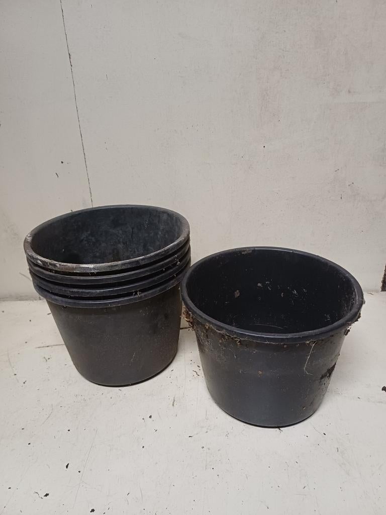 Kweekpotten plantenpotten bloempotten 5 liter, Tuin en Terras, Kunststof, Gebruikt, Rond, Ophalen of Verzenden