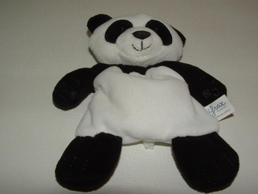 DIFRAX PANDA ANIMALLY BEER PAU LI KNUFFELDOEK VELOURS, Ophalen of Verzenden, Nieuw, Overige typen