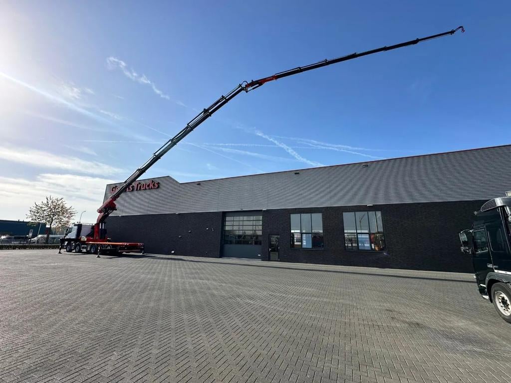 Volvo FH 540 10X4 + FASSI F1650RAL.2.28 + JIB L616L KRAAN/KR, Auto's, Vrachtwagens, Automaat, Euro 6, Wit, Bedrijf