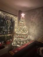 Wit tip kerstboom 1.85 zonder versiering, Ophalen, Gebruikt