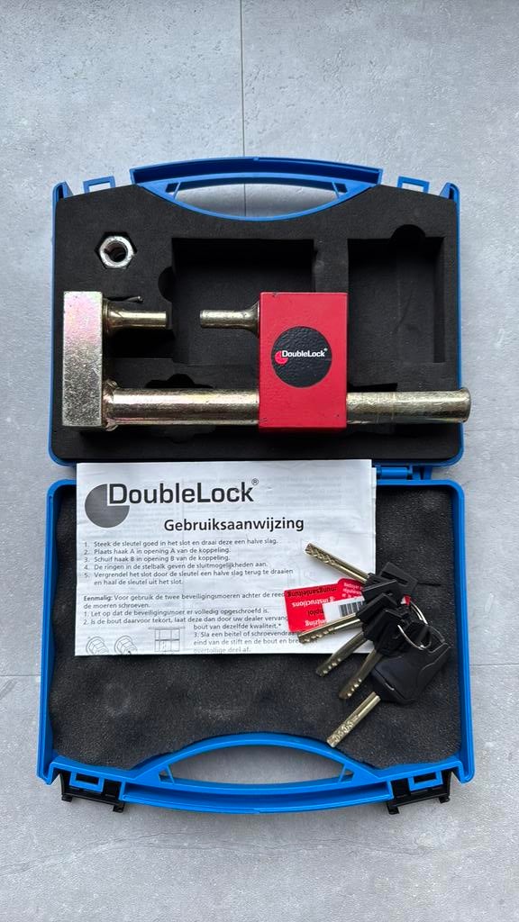 Double Lock compact condor disselslot, Caravans en Kamperen, Ophalen of Verzenden, Zo goed als nieuw