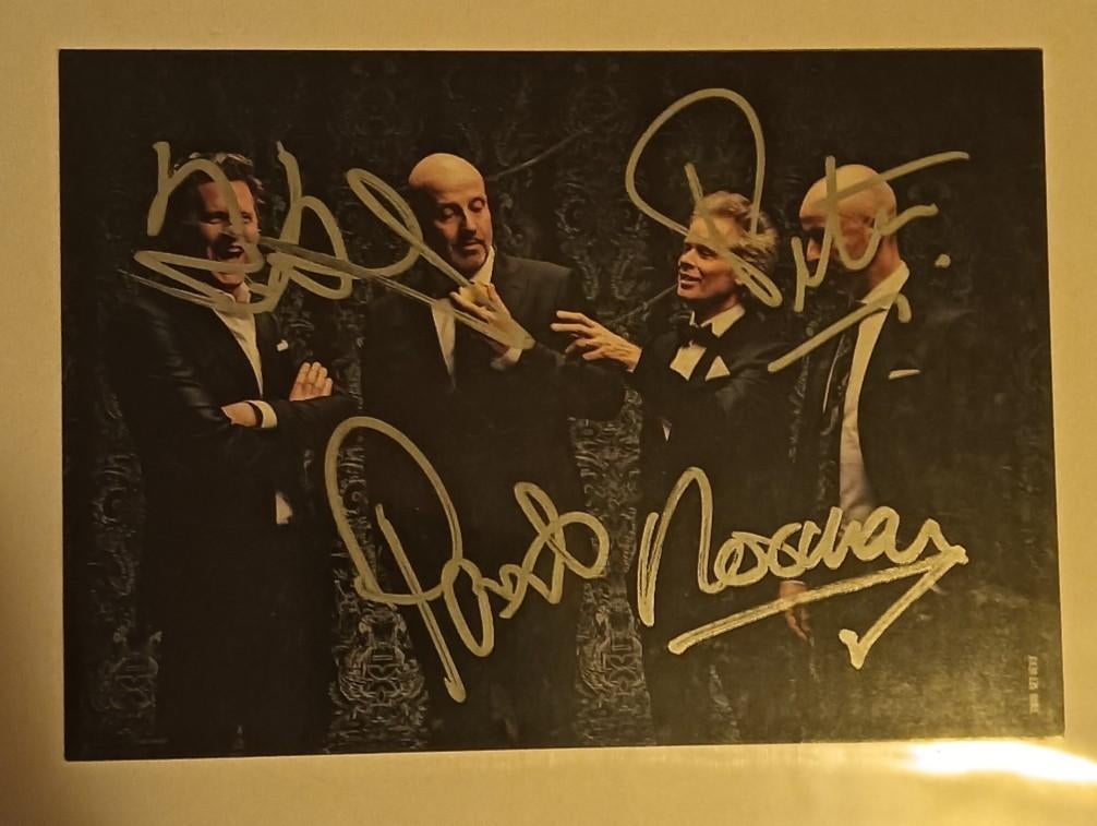 Blof - originele handtekeningen, Verzamelen, Ophalen of Verzenden, Zo goed als nieuw, Foto of Kaart