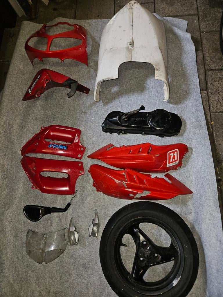 Speedfight 2 kappen/onderdelen, Fietsen en Brommers, Scooters | Peugeot, Ophalen, Gebruikt, Speedfight