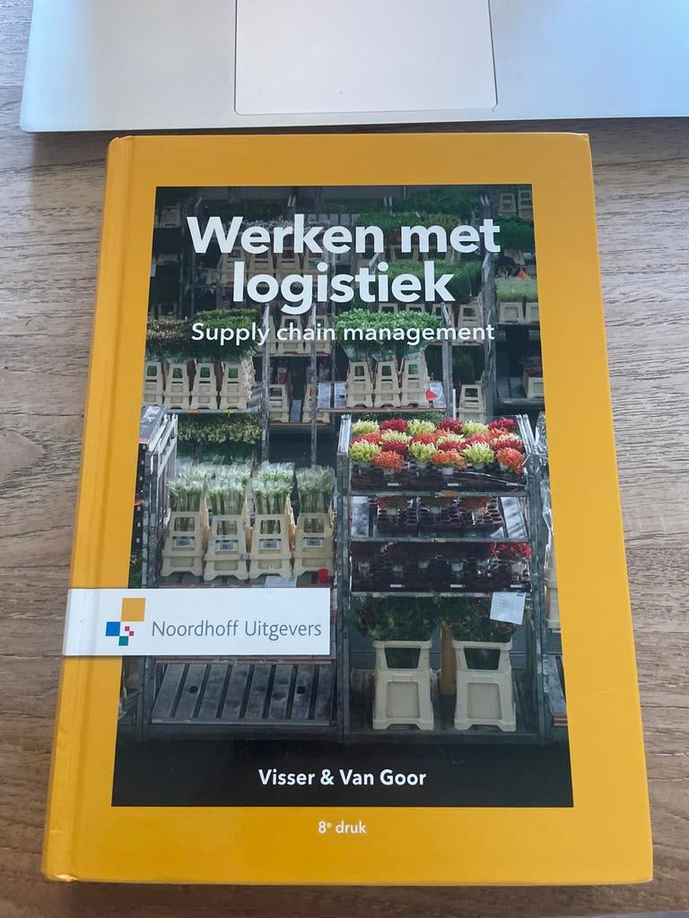 Werken met logistiek 8e druk - Goede conditie, Ophalen of Verzenden, Gamma, Gelezen, HBO