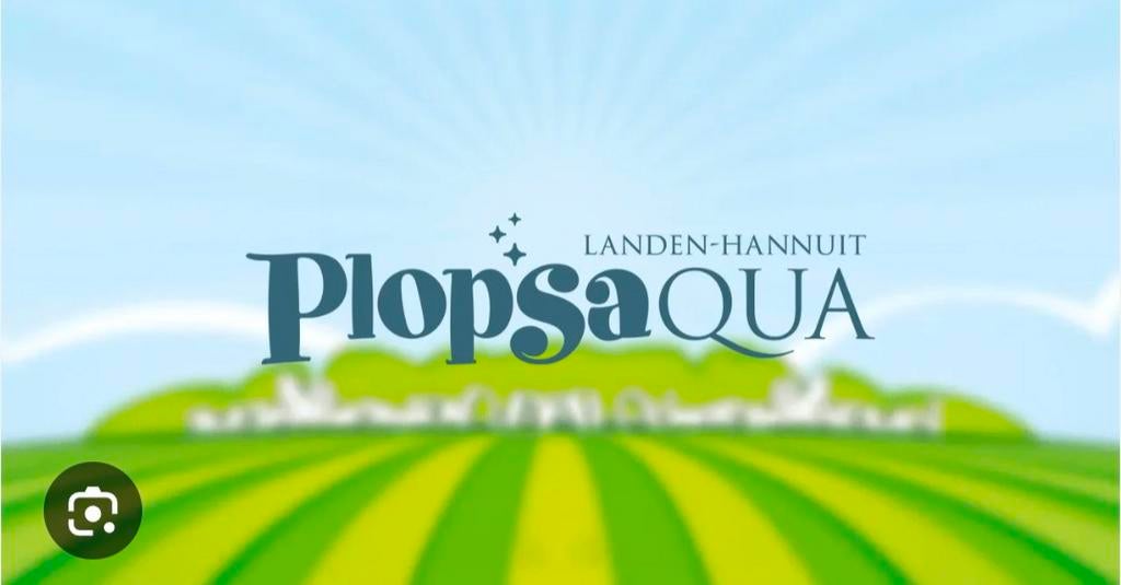 Ticket Plopsa aqua landen-hannuit, Eén persoon, Ticket of Toegangskaart