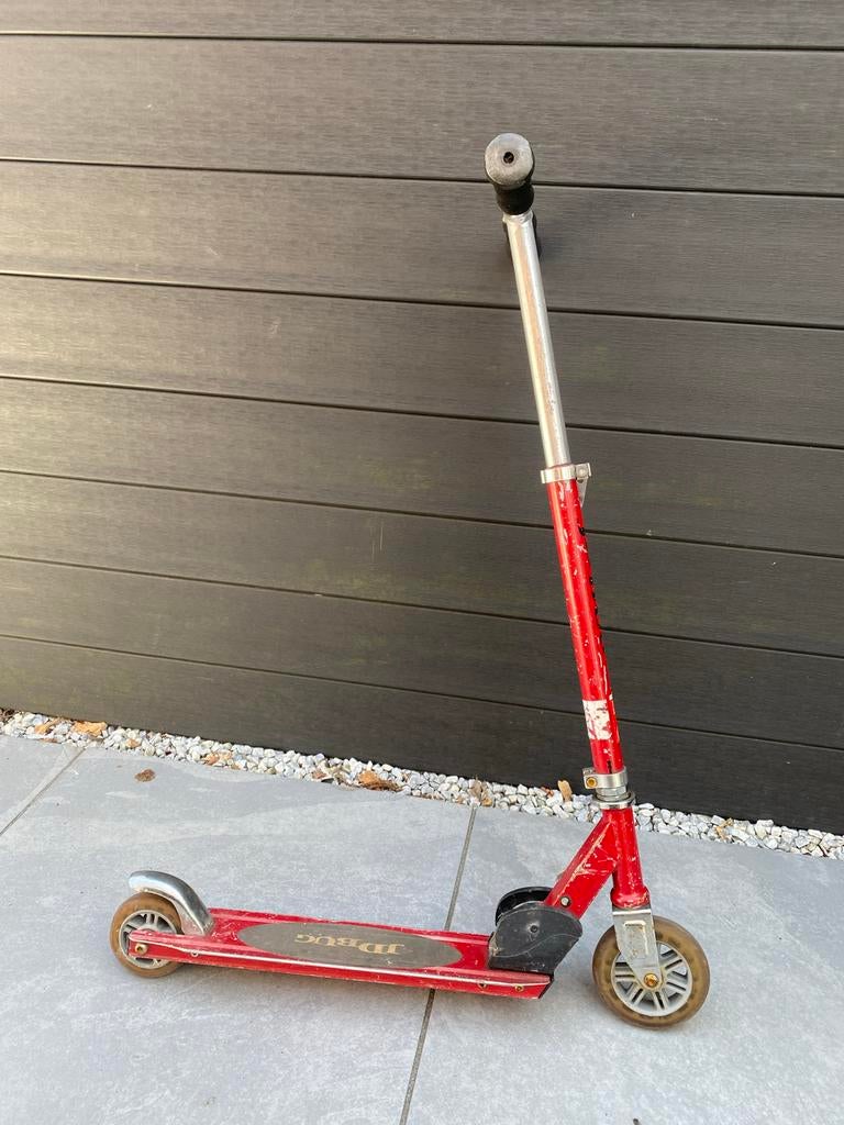 JD Bug step - Rood, Fietsen en Brommers, Steps, Ophalen of Verzenden, Gebruikt, Gewone step
