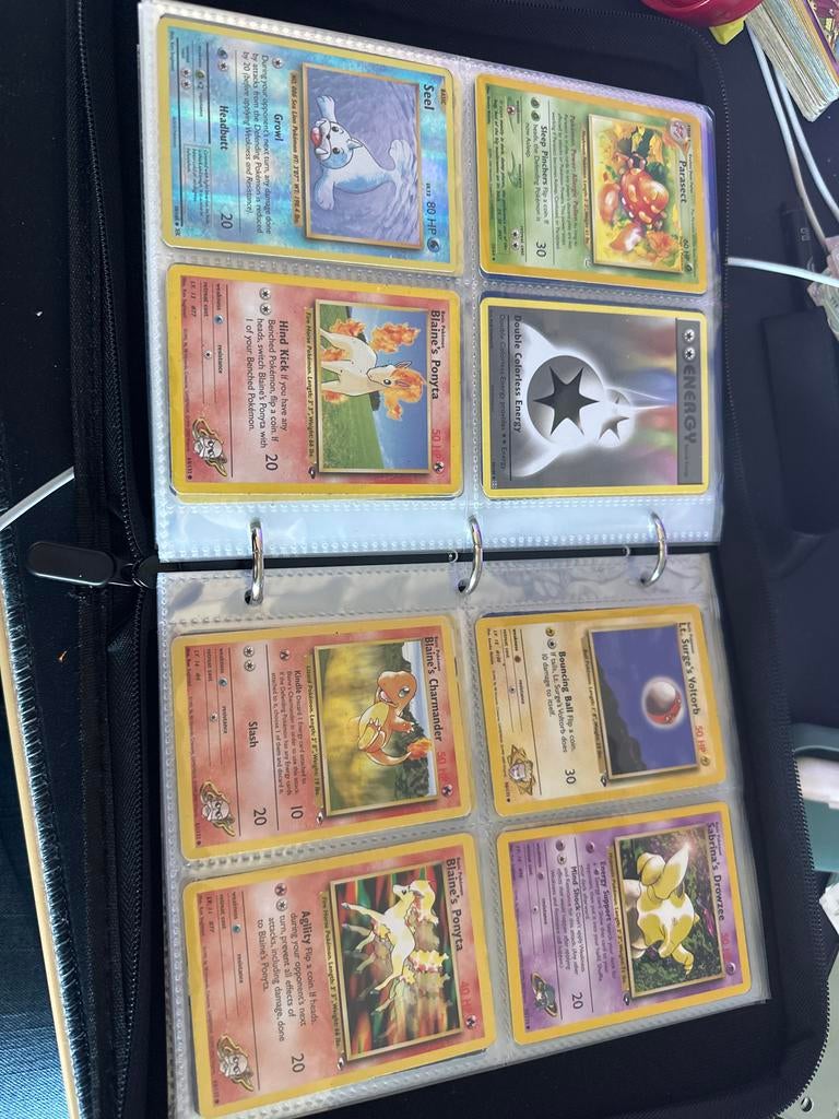 Pokémon Kaarten Collectie - Diverse Oude Kaarten, Ophalen of Verzenden, Gebruikt, Meerdere kaarten