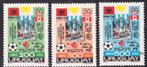 Uruguay 1974 pf mi 1313 - 1315 voetbal, Verzenden, Postfris, Sport