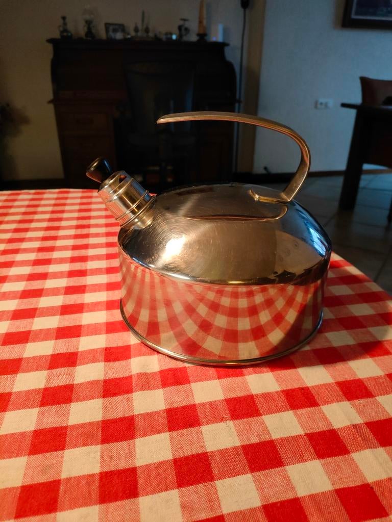 Fluitketel RVS!, Ophalen, Zo goed als nieuw, Rvs, Kookpan of Snelkookpan