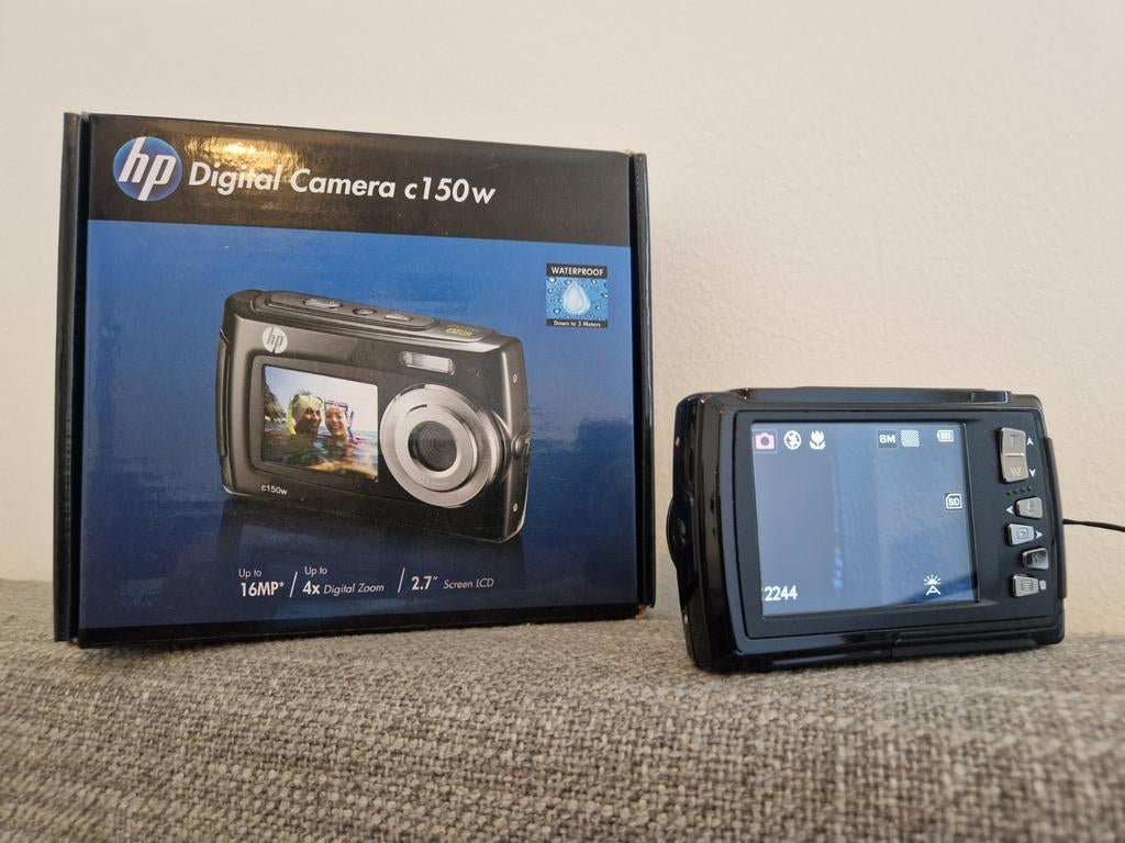 HP digitale camera, Audio, Tv en Foto, Videocamera's Digitaal, Ophalen of Verzenden, Mini dv, Overige merken, 20x of meer