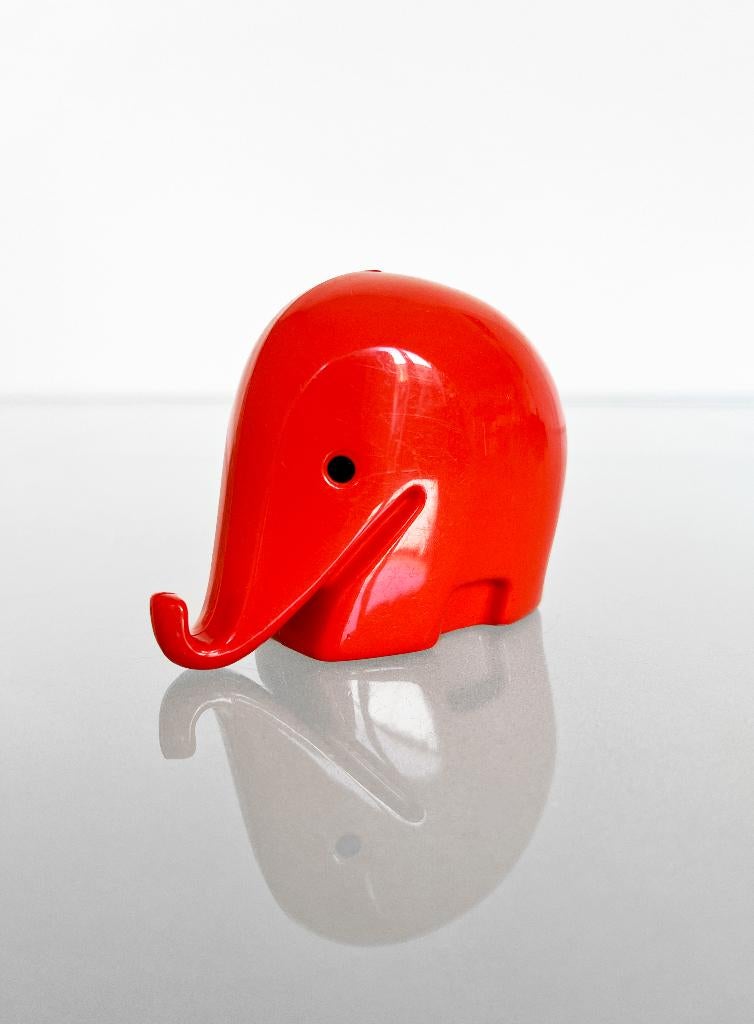 Vintage Luigi Colani rood Drumbo olifantje, Ophalen of Verzenden, Huis en Inrichting