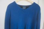 100% lamswol heren trui - John Cabot - maal L, Maat 52/54 (L), Blauw, Ophalen of Verzenden, Zo goed als nieuw